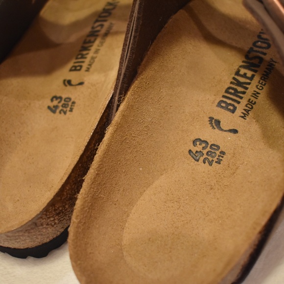 Birkenstock Arizona Birkibuc mocha narrow fit - Picture 3 of 4